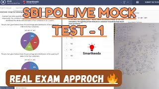 📚Smartkeeda SBI PO Live mock test-1🎯 II 99+ Percentile 💯 II Share your score 📝👆 #sbi #ibps #exam