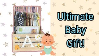 The Ultimate Baby Shower Gift Crate + Baby Clothes Haul!