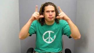 Deaf Man's ASL Storytelling, \