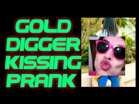 Gold Digger Kissing Prank Roasted | Handsome Goldsmith - YouTube