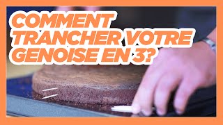 Qooking.ch - Comment trancher votre génoise en 3?