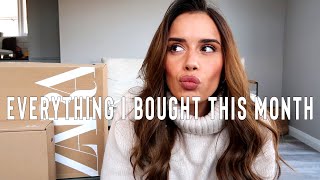 EVERYTHING I BOUGHT THIS MONTH | WEEKLY VLOG + HAUL + TRY ON | Suzie Bonaldi