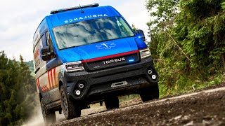 TORSUS TERRASTORM AMBULANCE: Heavy-duty off-road 4x4 Ambulance