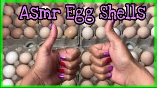 Oddly Satisfying  Egg Shells Cracking \u0026 Crushing ASMR 4K