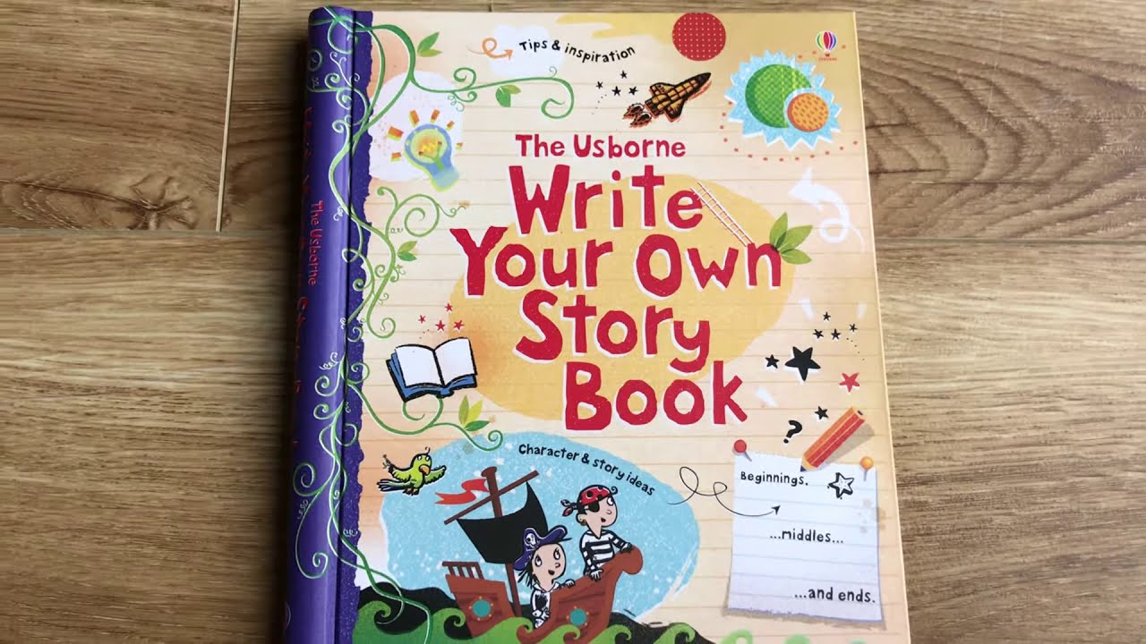 Write Your Own Story Book Usborne - YouTube