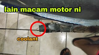 coolant keluar kat ekzos.. dah kenape gais?