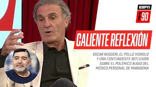 ¡CONTUNDENTE! Oscar #Ruggeri y una caliente reflexión sobre la muerte de Diego #Maradona