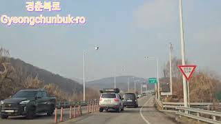 Road Cam | 호원IC~구리IC~양평IC~조안IC~의정부IC~장암역 삼거리 주행