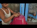 unbreakable water storage plastic tub manufacturing process