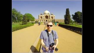 India -  New Delhi -  Humayun`s Tomb -  2017.   in (4K)