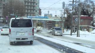 札幌　路面電車　除雪