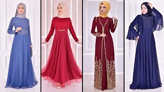 2021 ModaMerve Tesettür Abiye Modelleri 12 | Hijab Abendkleid - Evening Dress of 2021 Summer