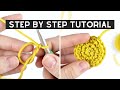 Magic Circle Crochet Tutorial EASIEST WAY | Magic Loop Alternative