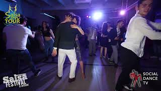 Antonio Berardi \u0026 Addy Mendoza - Social dancing | Salsa On Tour Festival 2023 (San Vincenzo, Italy)