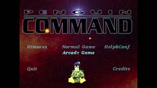 Penguin Command - Missile Command Clone - AmigaOS 4 - Gameplay