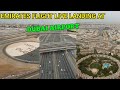 Emirates flight ✈️ live landing at Dubai International Airport, UAE