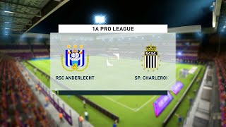 Anderlecht vs Royal Charleroi | Belgian Pro League (19/01/2021) | Fifa 21