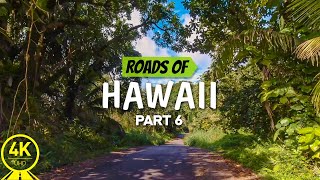 4K Scenic Drive Video for Cycling / Treadmill / Run  - 5 HRS Beautiful Hawaii Roads - Part #6