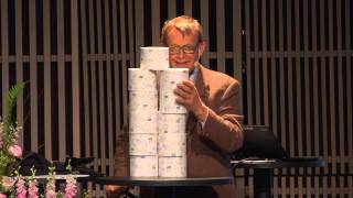 Hans Rosling, Gap Minder, speaks at Uppsala Health Summit