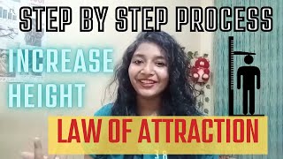 Ultra Powerful Law of Attraction Step by Step Process to Increase Height - Surbhi Kha - Hindi