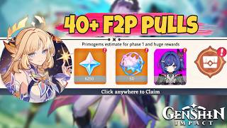 NEW UPDATE! HOW TO CLAIM 6250 FREE PRIMOGEMS FOR NICOLE & DURIN IN PHASE 1– Genshin Impact