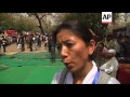 Tibetan in flames at anti-China protest in India