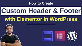Create Custom Header & Footer using Elementor in WordPress | In Hindi | My Online Master