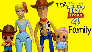 SNIFFYCAT Barbie Families ! The Toy Story 4 Family ! Toys and Dolls Fun for Kids