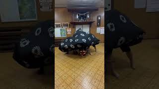 七瀬　祭典保存会　獅子　練習風景2024