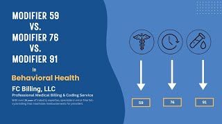 Modifiers 59, 76, 91 in Behavioral Health | Avoid Costly Billing Mistakes | FC Billing