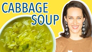 Cabbage and Potato Soup - Vegan Vegetable Recipe - How to Make Cabbage Soup