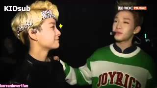 [KIDsub - Engsub] 130907 HENRY\u0026AMBER Show! Champion backstage