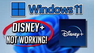 Disney+ App Not Working Fix Windows 11/10 [Tutorial]