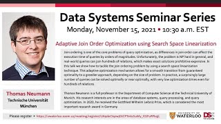 Adaptive Join Order Optimization using Search Space Linearization