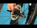 How to install quick release front wheel on bicycle