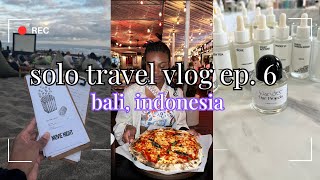 bali solo travel vlog | best balinese massage! movie night on beach, creating my own perfume | ep. 6