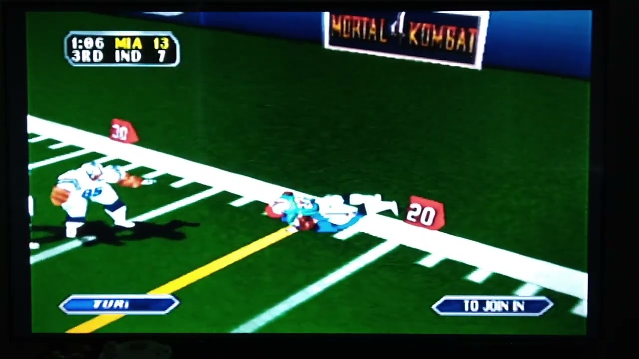 NFL Blitz(N64)Gameplay 27 - YouTube