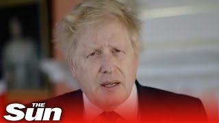 Boris Johnson speaks in Russian and warns 'Those responsible will be held to account'