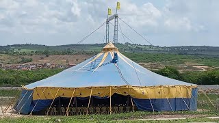 Espetáculo - Circo Águia Dourada - Casinhas-PE