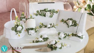 Rustic weddings Set wedding accessories Свадебные наборы Свадебные аксессуары VIZZARA