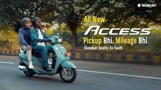 New Suzuki Access: Pickup Bhi, Mileage Bhi, Shandaar Quality ke Sath!