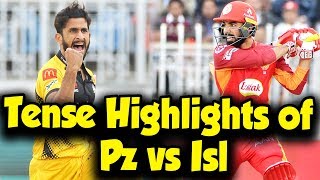 Peshawar Zalmi vs Islamabad United Most Interesting Match of PSL 5 | HBL PSL 2020|MB2