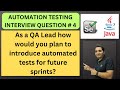 Automation Testing Interview Questions and Answers | RD Automation Learning