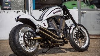 Motorcycle Design: Victory HAMMER S by Urs Erbacher