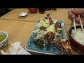 静岡県沼津市沼津港魚河岸丸天魚河岸店のジャンボエビフライ定食！【魚河岸丸天】file no.152