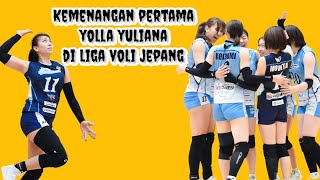 Kemenangan pertama Yolla Yuliana saat perkuat Tokyo Sunbeams