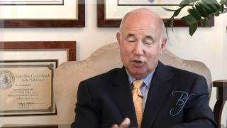 What standard does the court apply to custody and visitation?