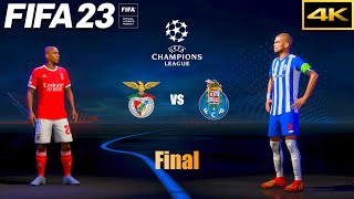 FIFA 23 | BENFICA vs. FC PORTO | UEFA Champions League Final | PS5 4K