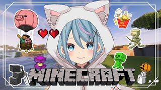 【マイクラ】お菓子のおうち作りがしたい！！🍭🍬🍫【Minecraft｜新人vtuber】