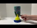 amazing layers in a fluid painted vase a durable vase without resin